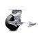 Service Caster 5 Inch Glass Filled Nylon Caster with Roller Bearing and Brake/Swivel Lock SCC SCC-30CS520-GFNR-TLB-BSL - alternate 1